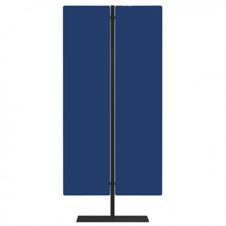 Piantana Moody - a 2 pannelli - H 160 cm - blu