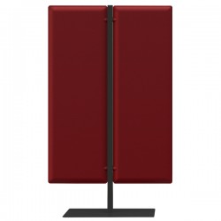 Piantana Moody - a 2 pannelli - H 160 cm - rosso