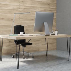 Lampada da tavolo Popy - a led - 6 W - alluminio/vetro - Unilux