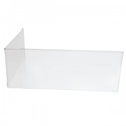 Portadepliant con base a L - 1/3 A4 - 10 x 21 cm - Lebez