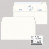 Busta a sacco Kami Strip - senza finestra - 11 x 23 cm - 100 gr - carta riciclata FSC - bianco - Pigna Envelopes - conf. 500 pez