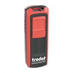 Timbro tascabile Pocket Printy 9512 - personalizzabile - autoinchiostrante - 47x18 mm - 4 righe - Trodat