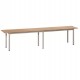 Panca spogliatoio - 6 posti - 200 x 35 x 45 cm - legno - Fasma