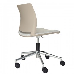 Seduta Home/Office Alpha APGT - senza braccioli - beige - Unisit