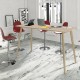Tavolo alto Woody - 80 x 80 x 105 cm - rovere