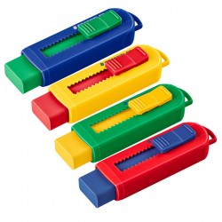 Gomma a scorrimento eraser - involucro colori vivaci assortiti - Staedtler
