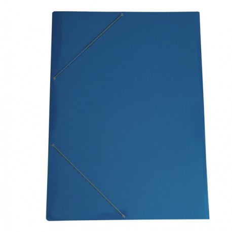 Cartella con elastico 71LD - cartoncino plast. - 70 x 100 cm - azzurro - Cartotecnica del Garda