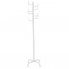 Appendiabiti - 8 posti - 175 cm - acciaio - bianco - King Collection