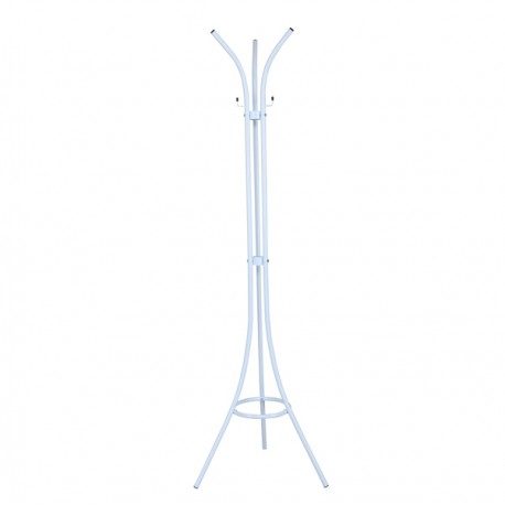 Appendiabiti - 3 supporti - 175 cm - acciaio - bianco - King Collection