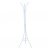Appendiabiti - 3 supporti - 175 cm - acciaio - bianco - King Collection