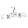 Gruccia - antiscivolo - 37 x 0,6 cm - bianco - King Collection - conf. 2 pezzi
