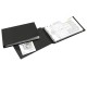 Raccoglitore Sanremo 2000 - 4 anelli a D 40 mm - dorso 5,5 cm - 42 x 30 cm (album) - nero - Sei Rota