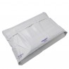 Busta Polyself - per corrieri - con soffietto - A3 - 32 x 48 x 10 cm - PE - bianco/grigio - Blasetti - conf. 100 pezzi