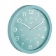 Orologio da parete Riviera Orion 820 Ri - diametro 30 cm - blu menta - Cep