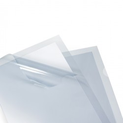 Cartellina a L - Poli T Plus - PP - 30 x 42 cm - trasparente liscio - Sei rota - conf.10 pezzi