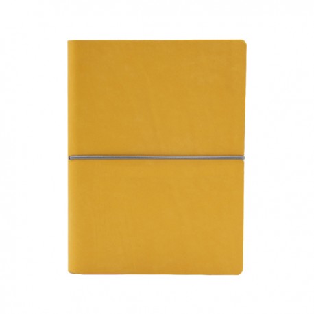 Taccuino Evo Ciak - 9 x 13 cm - fogli bianchi - copertina giallo - In Tempo