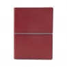 Taccuino Evo Ciak - 9 x 13 cm - fogli bianchi - copertina rosso - In Tempo