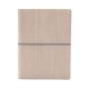 Taccuino Evo Ciak - 9 x 13 cm - fogli bianchi - copertina rosa antico - In Tempo