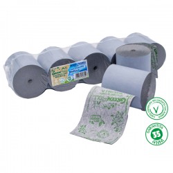 Rotolo per registratori di cassa - stampa termica - carta riciclabile Green roll - 79 mm x 80 mt - diametro esterno 78 mm - 48 g