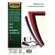 Copertine per rilegatura - A4 - cartoncino groffrato semilpelle - 250 gr - bianco - Fellowes - conf.100 pezzi