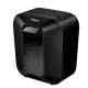 Distruggidocumenti LX-25 - a frammenti - nero - Fellowes
