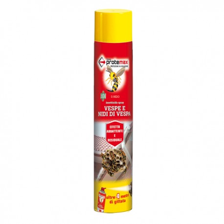 Insetticida spray vespe e nidi di vespa - 750 ml - Protemax