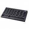 Vassoio portamonete Euro - PP riciclata - 310 x 185 x 30 mm - nero - Iternet