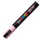 Marcatore a base d'acqua Uni Posca PC5M - punta tonda media da 1,8mm a 2,5mm - rosa chiaro - Uni Mitsubishi