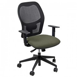 Seduta operativa Hubble HUHU - tessuto Fashion - braccioli regolabili - beige - Unisit
