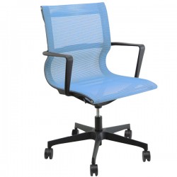 Poltrona direzionale Tekno TKN - con braccioli inclusi - blu - Unisit