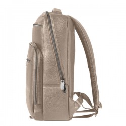 Zaino Gate Trended - 29 x 42 x 15 cm - ecopelle - ghiaccio - In Tempo