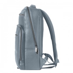 Zaino Gate Trended - 29 x 42 x 15 cm - ecopelle - azzurro - In Tempo