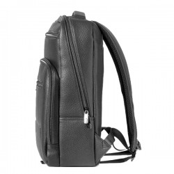 Zaino Gate Trended - 29 x 42 x 15 cm - ecopelle - nero - In Tempo