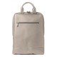 Zaino slim Gate Trended - 28 x 38 x 10 cm - ecopelle - ghiaccio - In Tempo