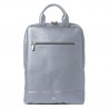 Zaino slim Gate Trended - 28 x 38 x 10 cm - ecopelle - azzurro - In Tempo