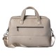 Borsa Gate Trended - con manici - 41 x 30 x 15 cm - ecopelle - ghiaccio - In Tempo