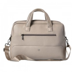 Borsa Gate Trended - con manici - 41 x 30 x 15 cm - ecopelle - ghiaccio - In Tempo