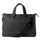 Borsa espandibile Gate Trended - con manici - 41 x 30 x 7 cm - ecopelle - nero - In Tempo