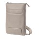City bag piccola Gate Trended - 20 x 26 x 2 cm - ecopelle - ghiaccio - In Tempo