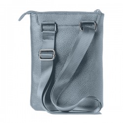City bag piccola Gate Trended - 20 x 26 x 2 cm - ecopelle - azzurro - In Tempo