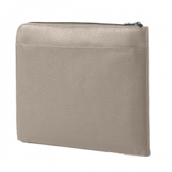 Office bag Gate Trended - 20 x 26 x 2 cm - ecopelle - ghiaccio - In Tempo