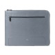 Office bag Gate Trended - 20 x 26 x 2 cm - ecopelle - azzurro - In Tempo