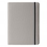 Portablocco Meet - con elastico - 31 x 25 x 1,4 cm - grigio - In Tempo