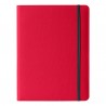 Portablocco Meet - con elastico - 31 x 25 x 1,4 cm - rosso - In Tempo