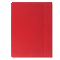 Portablocco Meet - con alette magnetiche - 31 x 25 x 1,4 cm - rosso - In Tempo