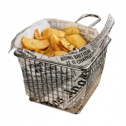 Cartine antigrasso per alimenti - 20 x 32,5 cm - fantasia journal - Leone - conf. 500 pezzi