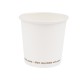 Bicchiere in carta - 100 ml - bianco - Signor Bio - conf. 50 pezzi