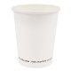 Bicchiere in carta - 250 ml - bianco - Signor Bio - conf. 50 pezzi