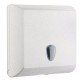 Dispenser asciugamani Woodplastic - piegati a V e Z - 30 x 13,6 x 29 cm - 500 fogli - bianco - Mar Plast