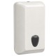 Dispenser per carta igienica interfogliata Woodplastic - piegati a V e Z - 300 x 132 x 170 mm - 550/450 fogli - bianco - Mar Pla